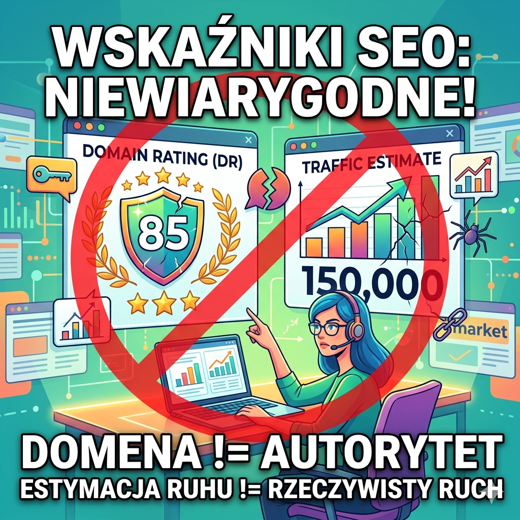 Ślepa wiara w ten wskaźnik niszczy SEO. Dlaczego narzędzia third-party fałszują obraz rzeczywistości?